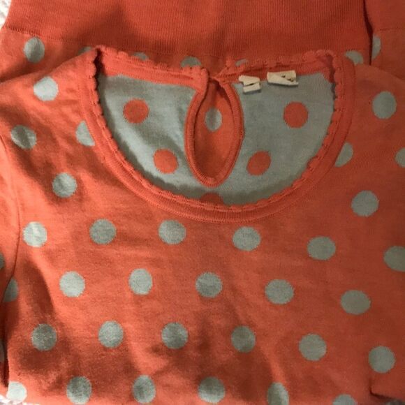 Anthropologie Moth polka dot sweater - Picture 4 of 8